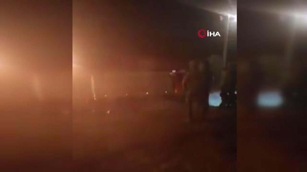 Meksika'da çöp alanında yangın