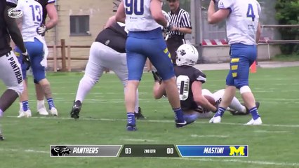 Panthers Parma - Mastini Verona 13-0, highlights e interviste