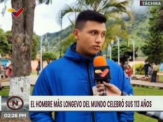 Táchira | Celebran los 113 años de vida de Juan Vicente Pérez Mora