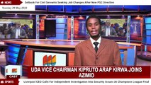 United Democratic Alliance Party (UDA) National Vice Chairman Kipruto Arap Kirwa  Defects To Azimio