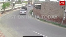 CCTV footage shows SUV tailing Sidhu Moose Wala's vehicle before shooting