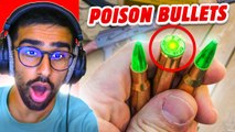 famous youtubers reacting to the WORLDS MOST DANGEROUS WEAPONS!