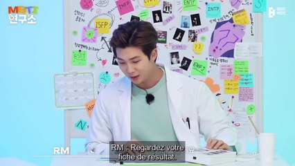BTS (방탄소년단) MBTI Lab 1 (VOSTFR)