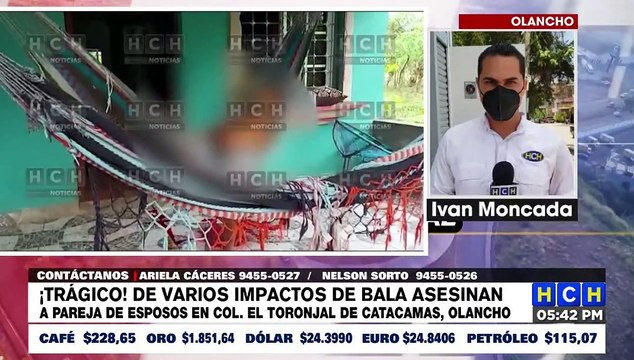 Ultiman a dos personas en Catacamas, Olancho