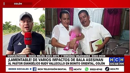De varios impactos de bala le quitan la vida a Pastor Evángelico en Bonito Oriental, Colón