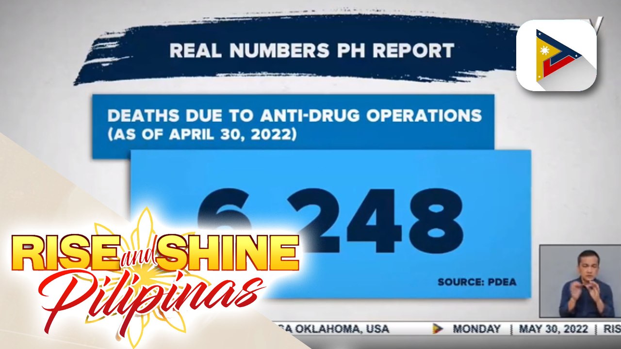 PDEA: Higit 6-K, nasawi sa kampanya vs. Iligal na droga
