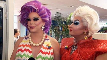 Drag queens, 'unicorns' take over Northern Territory city