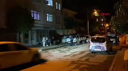 Tartıştığı eşini darbedip, pencereden attı
