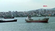 İstanbul açıklarında korkutan anlar! İki gemi böyle çarpıştı