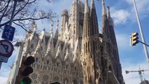 Espagne 2022. Barcelone, Gaudi et la Sacrada Familia.le parc Guell
