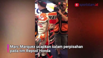 Sedih, Marquez Ucapkan Selamat Tinggal Pada MotoGP 2022