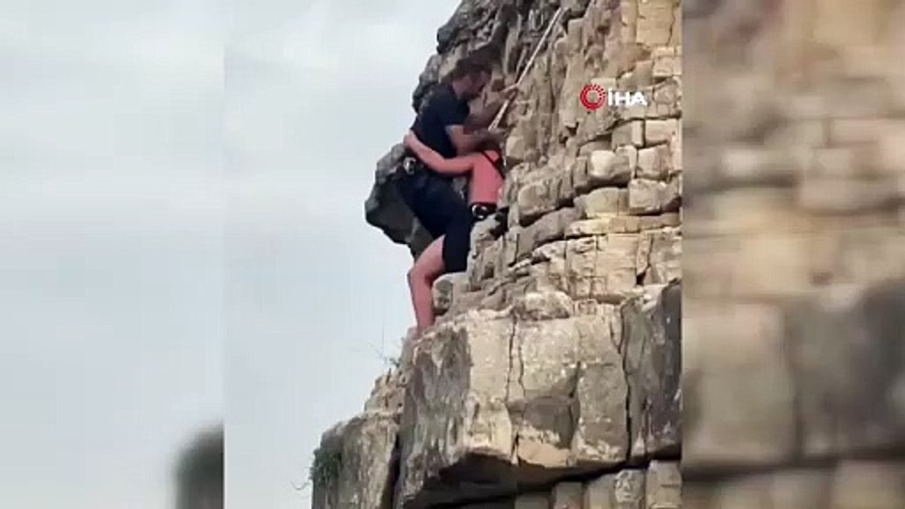 Denize atlamak için çıktı: Şoku yaşadı… İtfaiye ekipleri sevk edildi