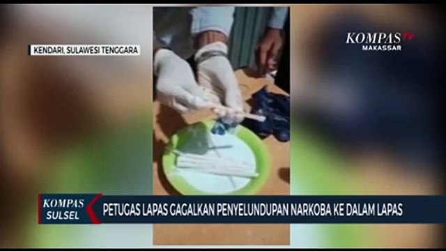Petugas Lapas Gagalkan Penyelundupan Narkoba Ke Dalam Lapas