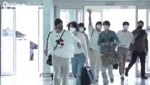 [WITHOUT JUNGKOOK] BTS DEPARTURE AT INCHEON AIRPORT TO WHITE HOUSE!