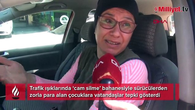 Sürücülerin trafik ışığı çilesi! Zorla para istiyorlar