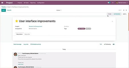 Auto Move Task Stages_Auto Complete Task | Browseinfo | Odoo Gold Partner