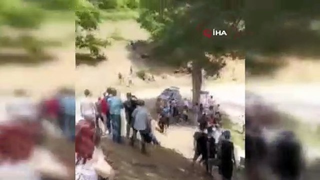 Ralli yarışında kabus! Tam gaz seyircilerin arasına daldı