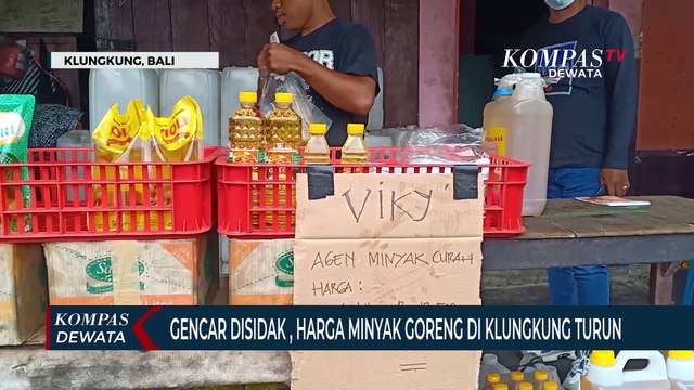 Sidak Harga Minyak Goreng Di Klungkung