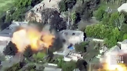 Rusya vakum bombası mı kullandı? Korkunç görüntüler...