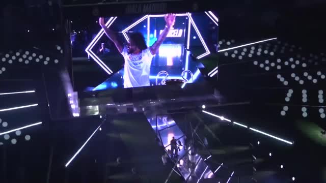 Real Madrid - Le Real rend hommage à Marcelo lors des célébrations