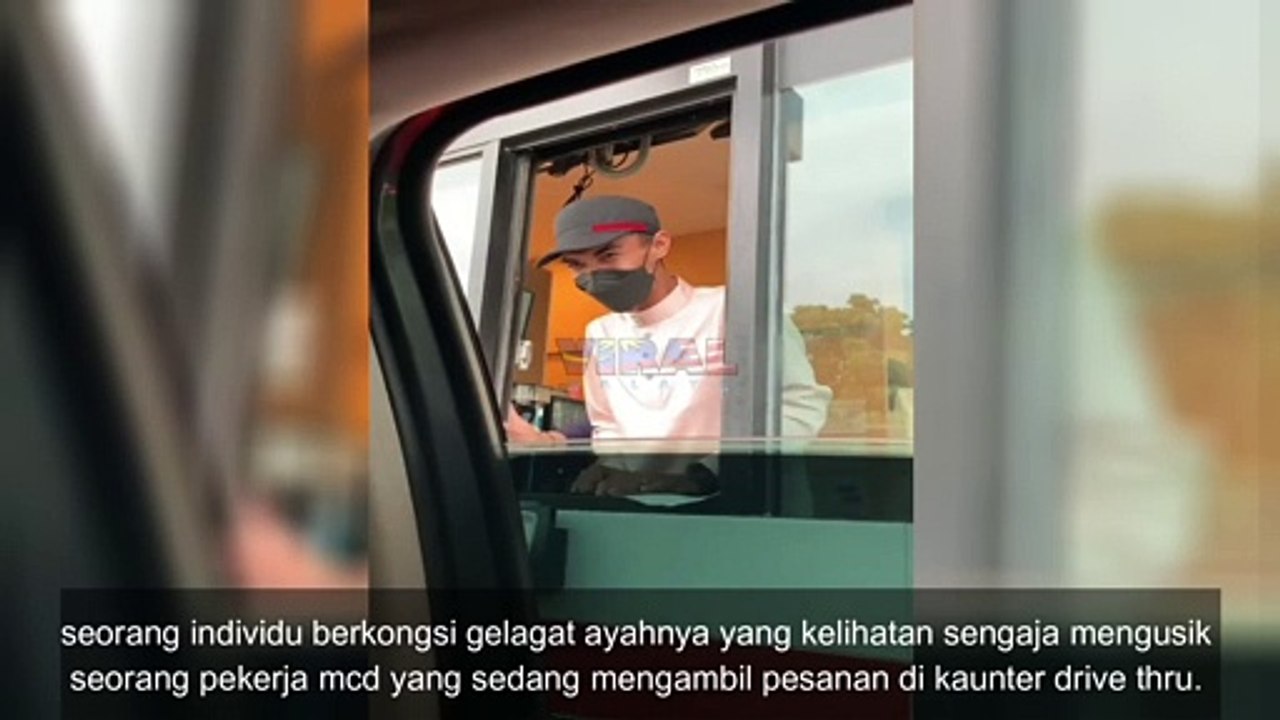 PEKERJA MCD GELABAH BILA KENA 'SOUND' DENGAN CUSTOMER, TENGOK APA JADI..._Full-HD