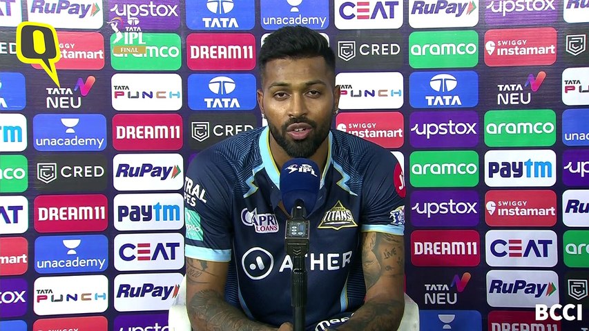 Hardik Pandya Speaks After Winning IPL 2022 With Gujarat Titans