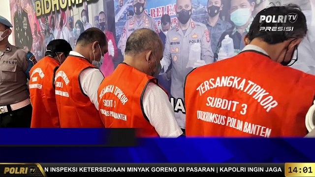 PRESISI UPDATE 14.00 WIB Polda Banten Berhasil Amankan 4 Tersangka Kasus Korupsi Pengadaan Lahan SPA Sampah di Serang