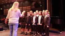 Northolmes School in Horsham performing their new school song