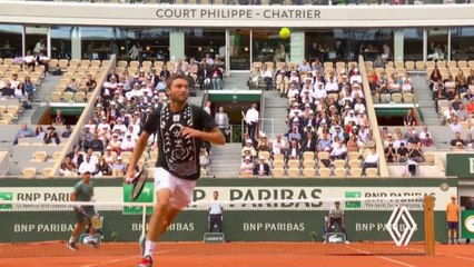 Roland Garros - La dernière de Gilles Simon