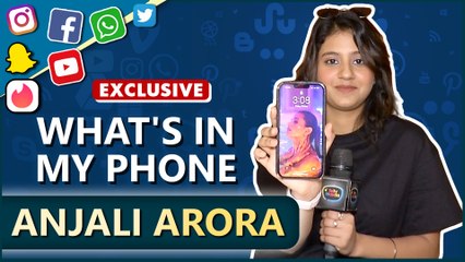 INSIDE Lock Upp Fame Anjali Arora's Phone | What's On My Phone | Exclusive