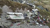 Auf dem Weg in Himalaya: Wrack des abgestürzten Flugzeugs gefunden