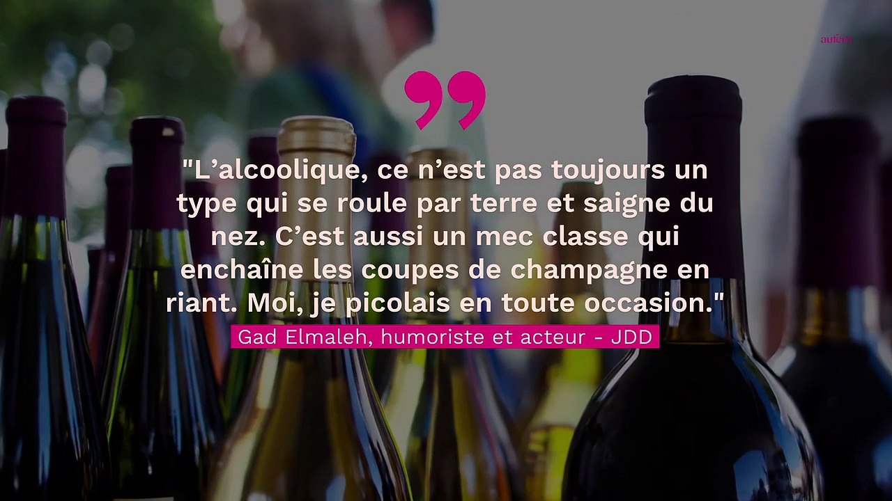 Gad Elmaleh : ses confidences sur son passé d’"alcoolique asymptomatique"