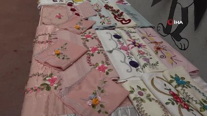 Kursiyerlerin el emeği ürünleri sergiyle taçlandı
