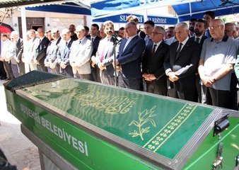 BİNALİ YILDIRIM, SİVAS'TA CENAZE NAMAZINA KATILDI