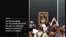 Un visitante lanza una tarta contra La Gioconda en el Louvre