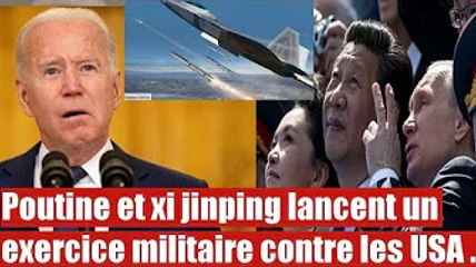 Xi jinping et poutine font voler des bombardiers près du japon.