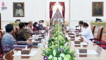 Presiden Jokowi Terima Kunjungan Ketua dan Anggota KPU