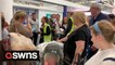 Half term chaos at Bristol Airport as people queue for hours just to get into terminal