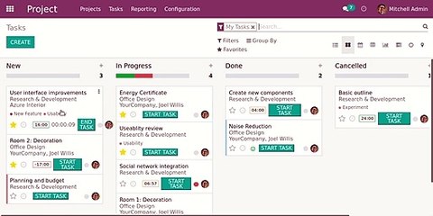 How to Track Project Task Time in Odoo | Odoo Gold Partner | Browseinfo