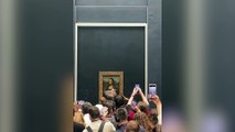 Mona Lisa tablosuna pastalı saldırı