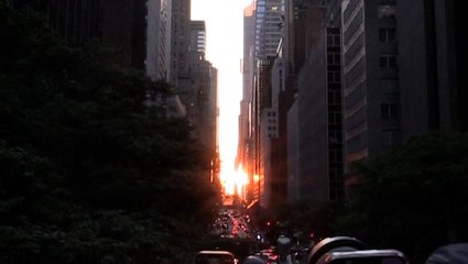 Tips for watching New York City's 'Manhattanhenge'