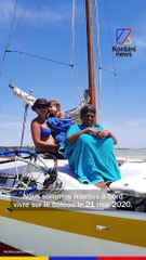 Cette famille a tout plaqué pour vivre sur un bateau de 10m2 et silloner le monde