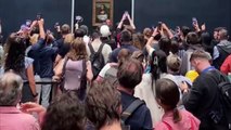 Mona Lisa'ya pastalı saldırı