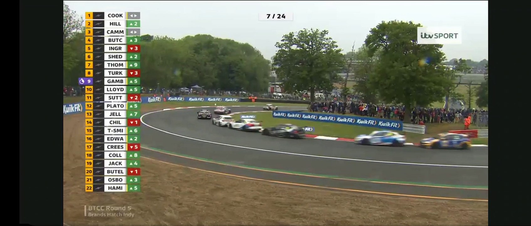 BTCC 2022, Round 2, Brands Hatch, Race 2 (Round 5)