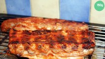 Travers de porc sauce Barbecue