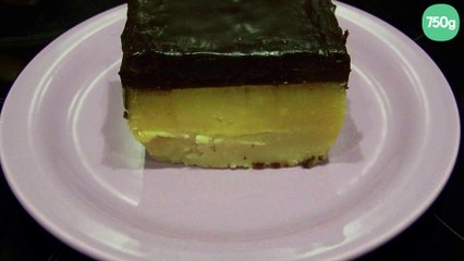 Gâteau trois couches à l'orange et au chocolat