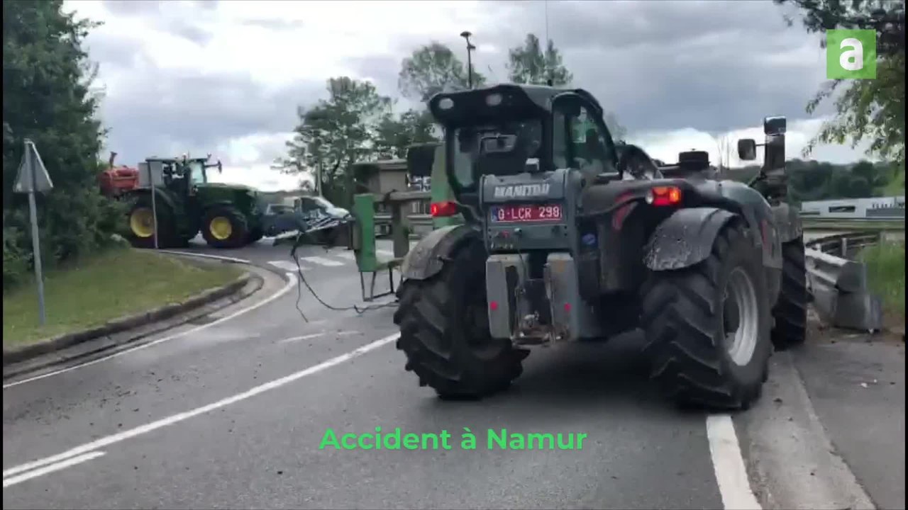 Accident à Namur