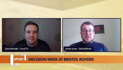 Decision week at Bristol Rovers with Antony Evans' future in the spotlight