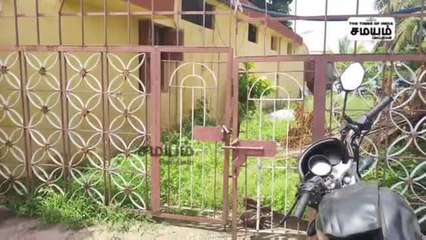 பூட்டுக்கு பதில் கை விலங்கு; ஒஸ்தி போலீஸின் அட்ராசிட்டிஸ்!