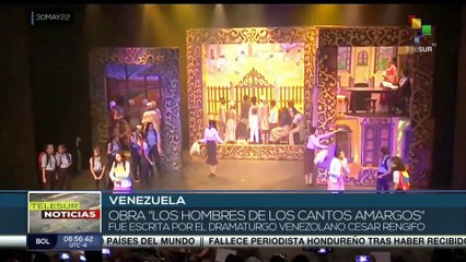 Más de 200 niños venezolanos representan obra teatral sobre abolición de la esclavitud
